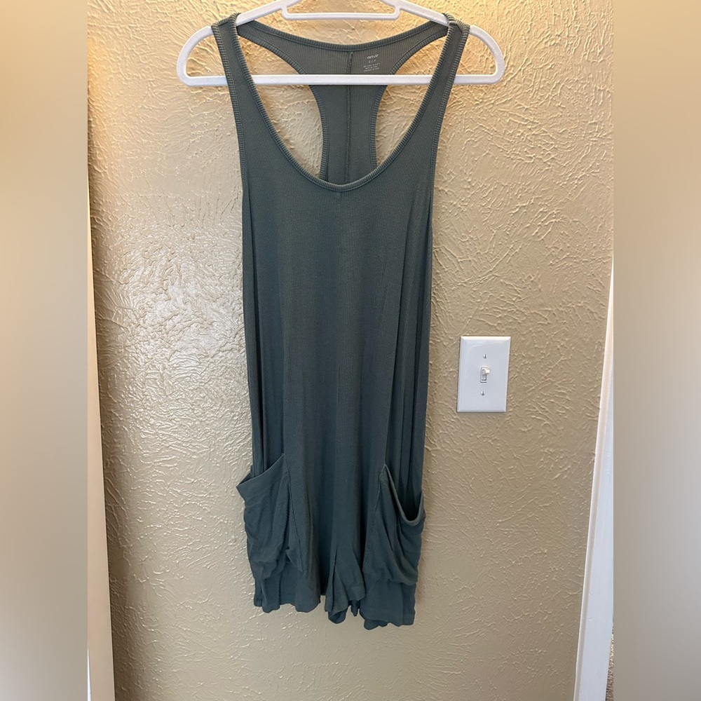 Women's Romper in Sage